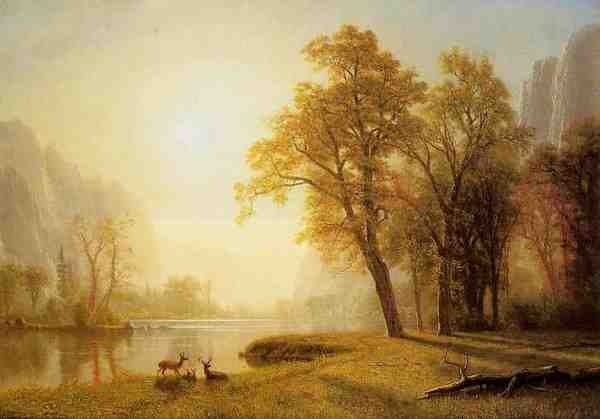 Bierstadt Albert Kings River Canyon California A4 Photo Print