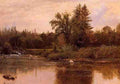 Bierstadt Albert Landscape New Hampshire A4 Photo Print