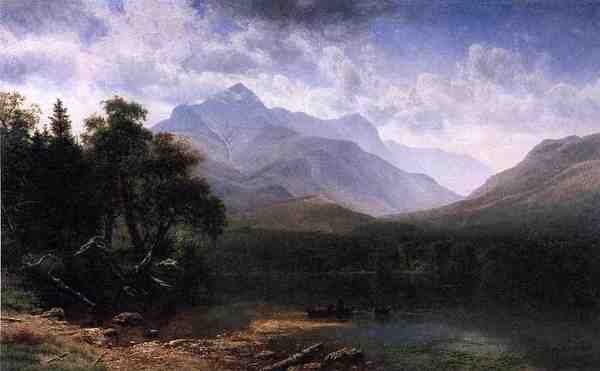 Bierstadt Albert Mount Washington A4 Photo Print