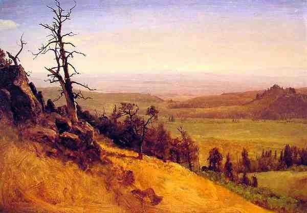 Bierstadt Albert Newbraska Wasatch Mountains A4 Photo Print