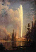 Bierstadt Albert Old Faithful A4 Photo Print
