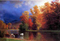 Bierstadt Albert On The Saco A4 Photo Print