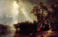 Bierstadt Albert Passing Storm Over The Sierra Nevada A4 Photo Print