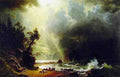 Bierstadt Albert Pugest Sount On The Pacific Coast A4 Photo Print