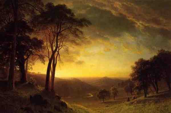 Bierstadt Albert Sacramento River Valley A4 Photo Print