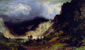 Bierstadt Albert Storm In The Rocky Mountains A4 Photo Print