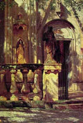 Bierstadt Albert Sunlight And Shadow Study A4 Photo Print