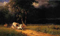 Bierstadt Albert The Ambush A4 Photo Print
