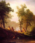 Bierstadt Albert The Wolf River A4 Photo Print