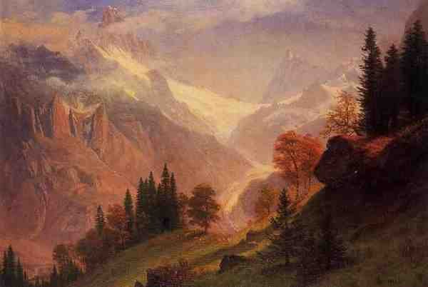 Bierstadt Albert View Of The Grunewald A4 Photo Print