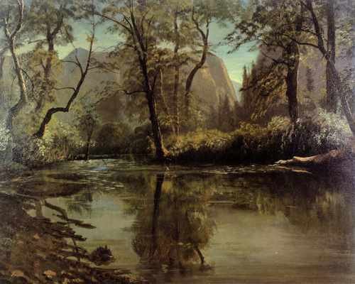 Bierstadt Albert Yosemite Valley California A4 Photo Print