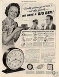 Big Ben Alarm Vintage Retro Advert Ads A4 Photo Print
