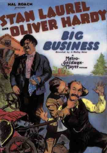  Big Business 01 film star poster A4 Photo Print