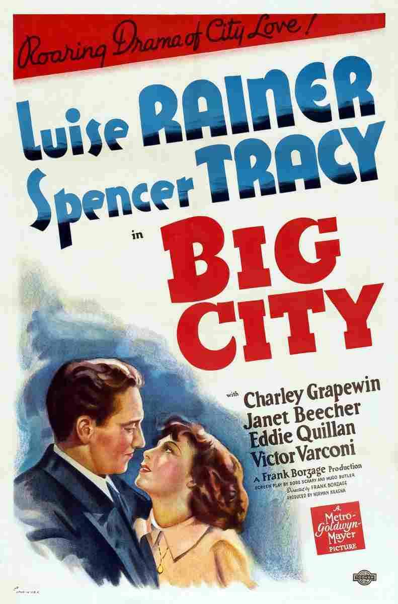 Big City 1937 03  film star poster A4 Photo Print