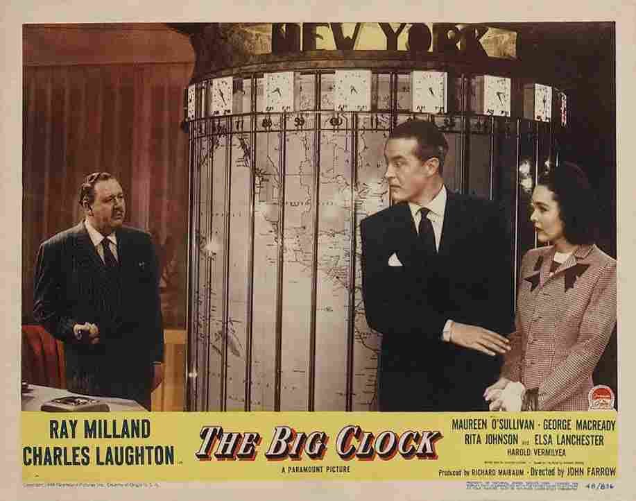 Big Clock The 05  film star poster A4 Photo Print