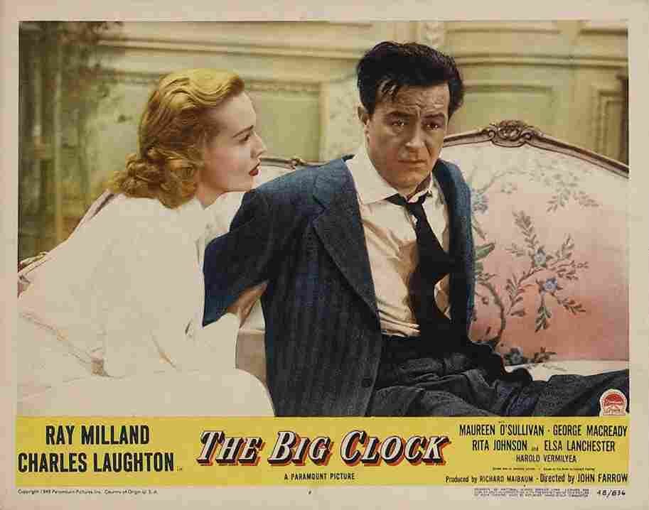 Big Clock The 06  film star poster A4 Photo Print