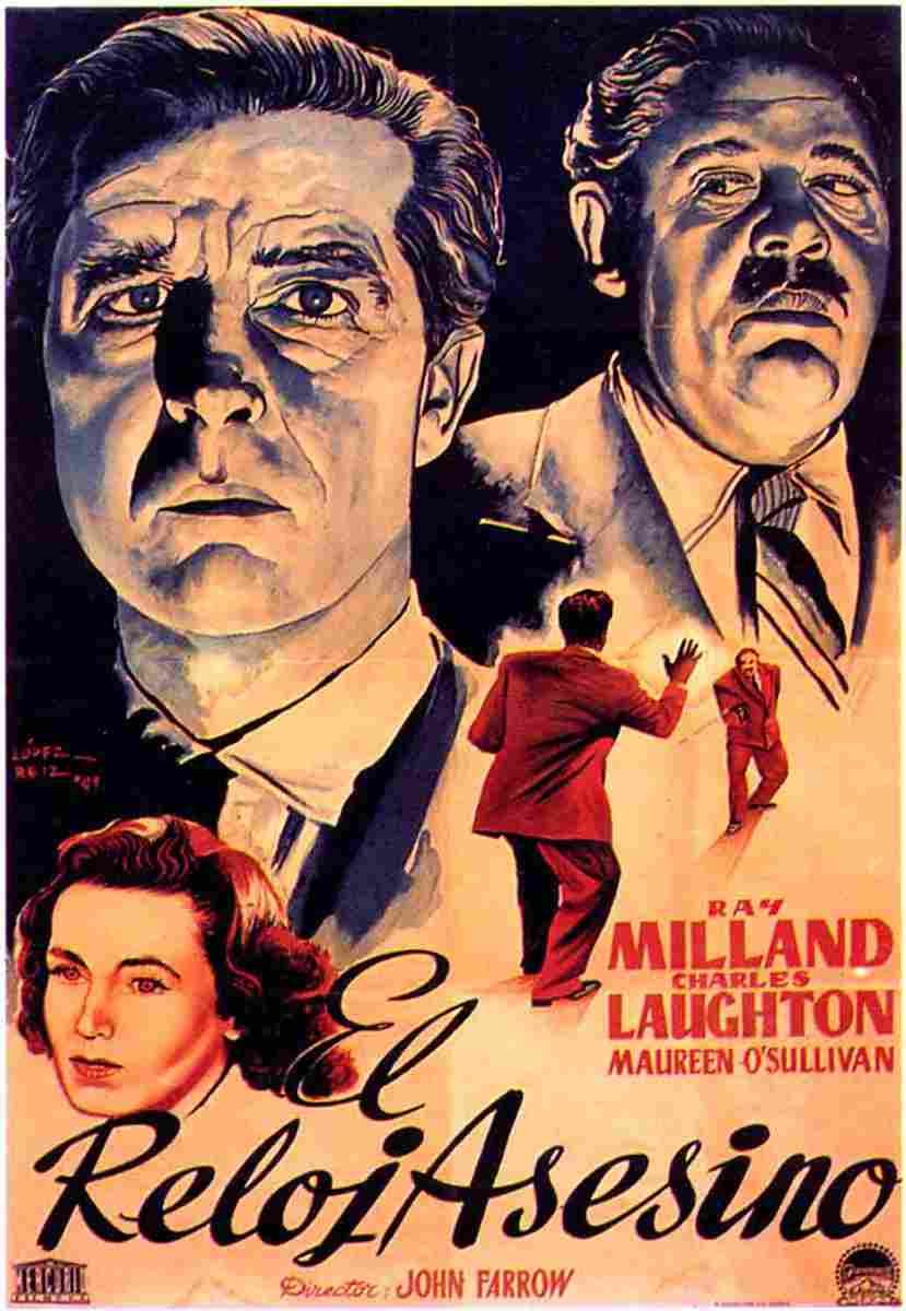 Big Clock The 14  film star poster A4 Photo Print