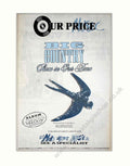 Big Country Peace Vintage Retro Advert Poster A4 Photo Print