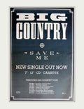 Big Country Save Vintage Retro Advert Poster A4 Photo Print