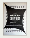 Big Country Teacher Vintage Retro Advert Poster A4 Photo Print