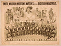 Big Four Minstrels Vintage Retro Advert Poster A4 Photo Print