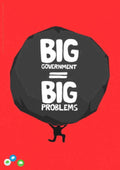 Big Government Problems Vintage Retro Advert Poster A4 Photo Print