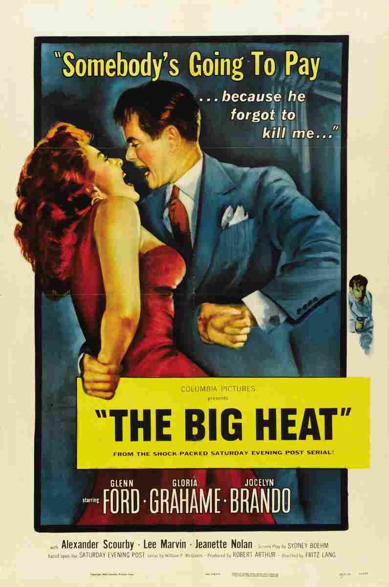 Big Heat The 01  film star poster A4 Photo Print