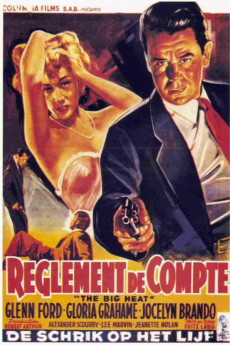 Big Heat The 08  film star poster A4 Photo Print