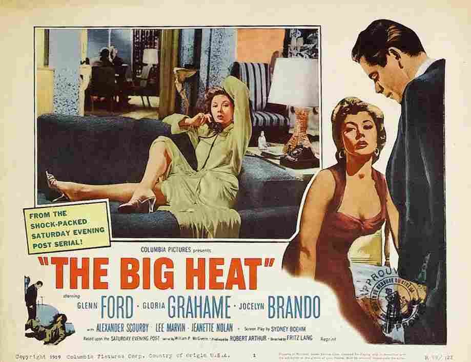 Big Heat The 11  film star poster A4 Photo Print