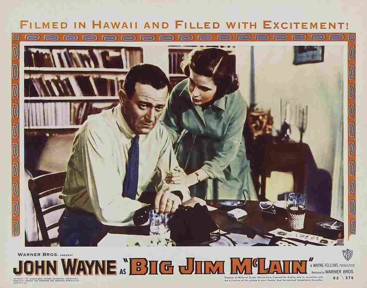 Big Jim McLain 05  film star poster A4 Photo Print