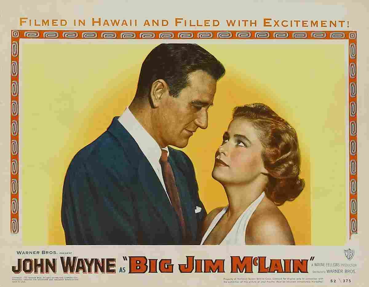 Big Jim McLain 06  film star poster A4 Photo Print