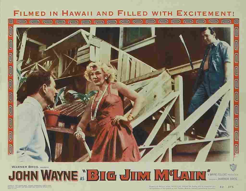 Big Jim McLain 12  film star poster A4 Photo Print