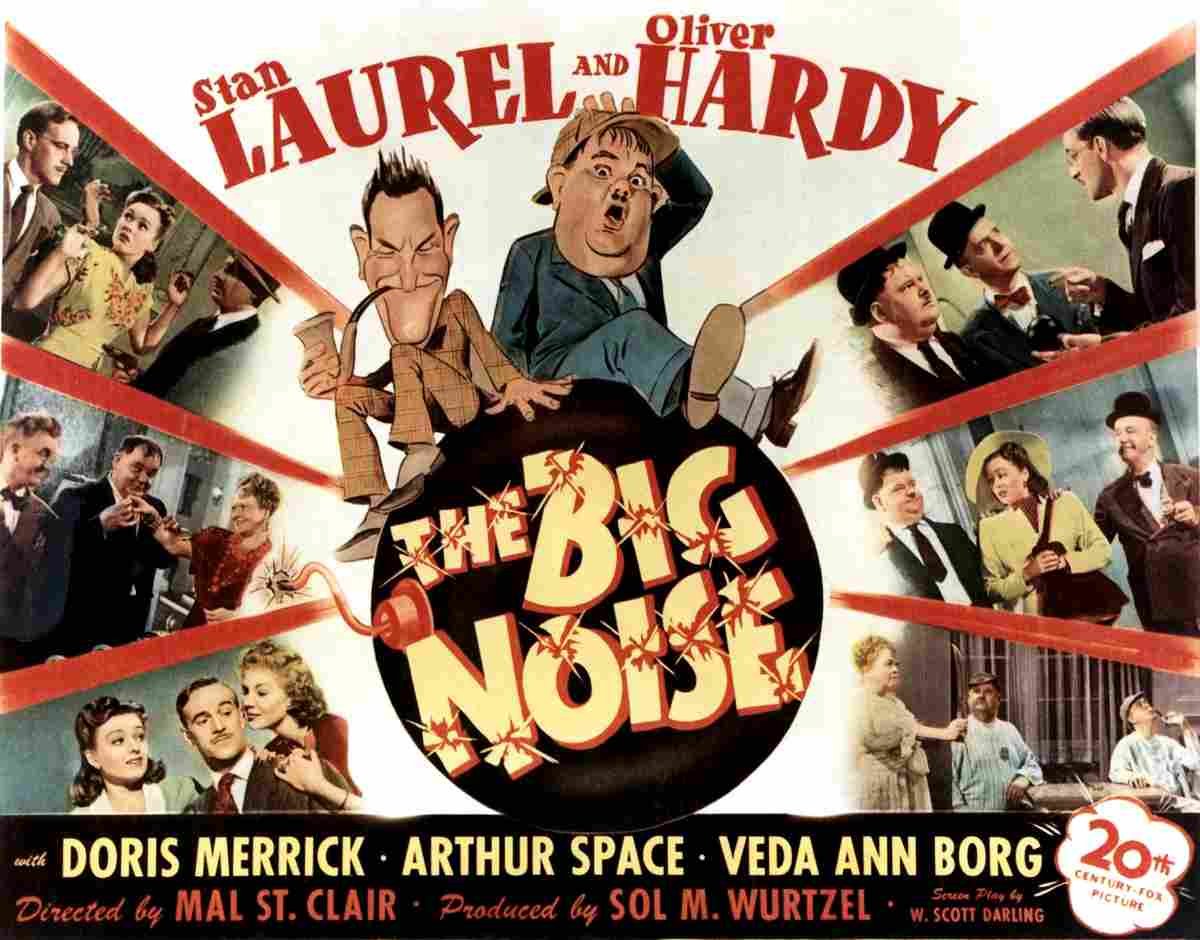 Big Noise The 1944 02  film star poster A4 Photo Print