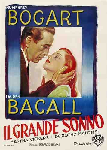  Big Sleep The 03 film star poster A4 Photo Print
