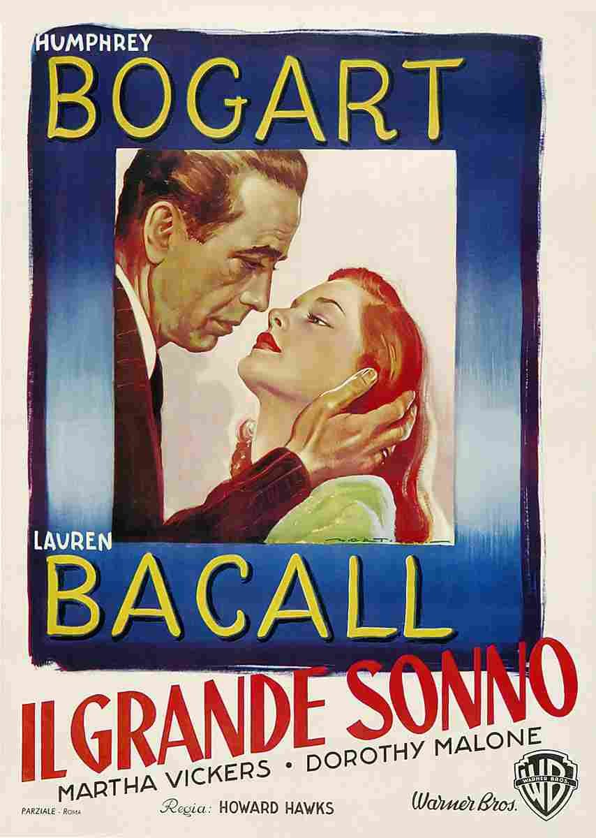 Big Sleep The 1946 03  film star poster A4 Photo Print