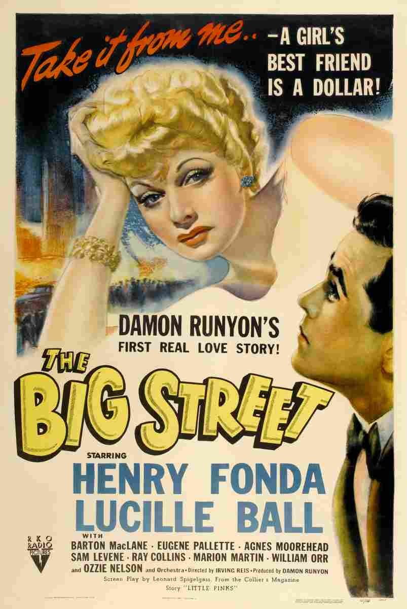 Big Street The 01  film star poster A4 Photo Print