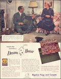 Bigelow Carpets Rugs Vintage Retro Advert Ads A4 Photo Print