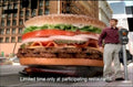 Biggie Burger Mcdonalds Vintage Retro Advert Poster A4 Photo Print