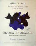 Bijoux De Braque Vintage Retro Advert Poster A4 Photo Print