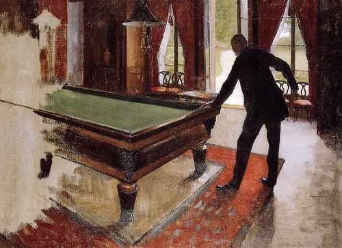 Billiards 5 Unfinished 1875 1876 A4 Photo Print