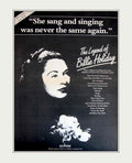 Billie Holiday Legend Vintage Retro Advert Poster A4 Photo Print