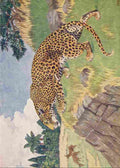 Billinghurst Percy Beasts Shown to the Children nd Leopard A4 Photo Print