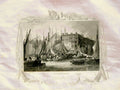 Billingsgate Great Britain Tombleson 1834 Vintage A4 Photo Print