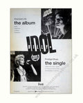 Billy Idol Charmed Vintage Retro Advert Poster A4 Photo Print
