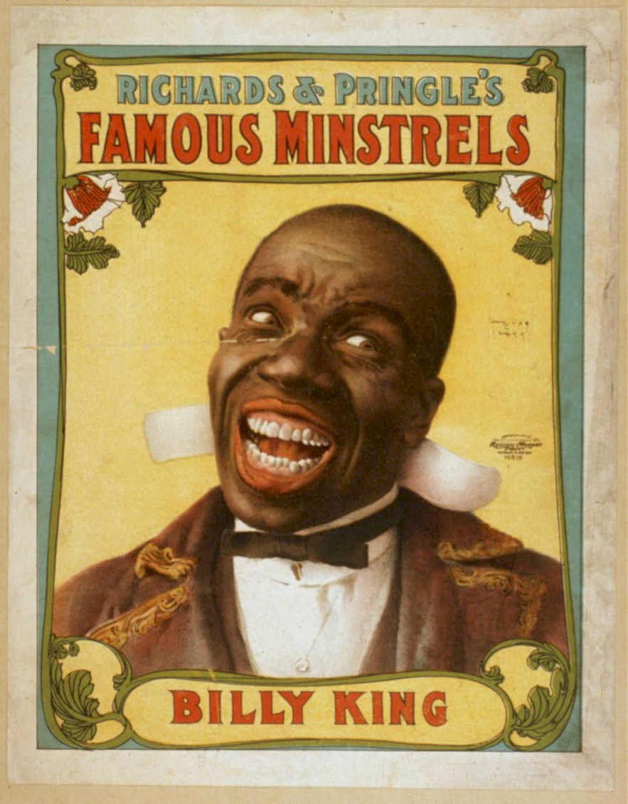 Billy King Minstrels Vintage Retro Advert Poster A4 Photo Print