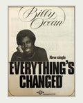 Billy Ocean Everything Vintage Retro Advert Poster A4 Photo Print