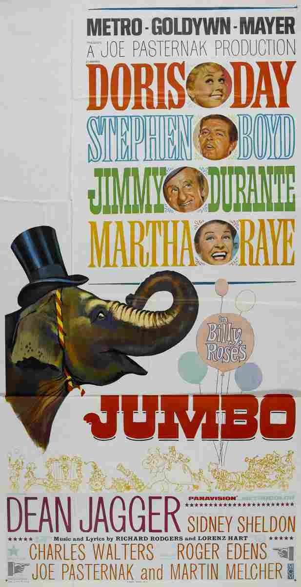 Billy Roses Jumbo 04  film star poster A4 Photo Print