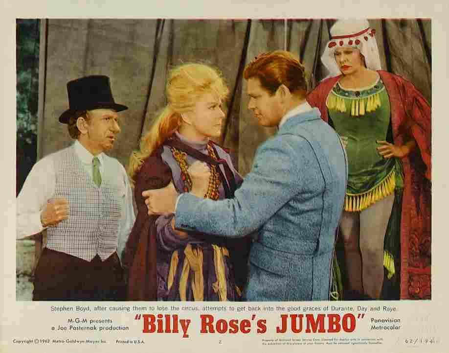 Billy Roses Jumbo 13  film star poster A4 Photo Print