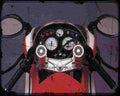 Bimota Db1 3 Motorbike Vintage Aged A4 Photo Print