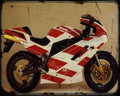 Bimota Db2 Sr 1 Motorbike Vintage Aged A4 Photo Print